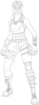 This massive multiplayer online (mmo) game is released by epic games has connected millions of players and it's free to be played by users on pc, xbox one, and playstation 4 and apple portable… Renegade Raider Fortnite Skin Hd Coloring Pages Printable