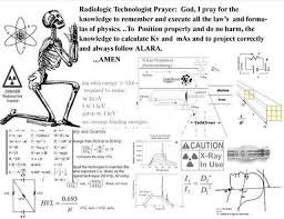 Radiologic Technologist Prayer Radiologic Technology