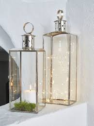 Elegant Silver And Glass Lanterns Home Decor Lantern Decor Living Elegant Home Decor Glass Candle Lantern