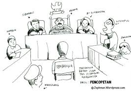 Hasil gambar untuk pengadilan lucu