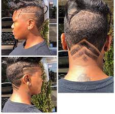 Pin On Women Hair Cut With Designs