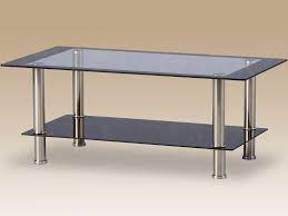 W 136 x h 34 x d 48. Seconique Harlequin Black Glass Coffee Table Flat Packed