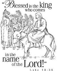 Palm Sunday Coloring Page This Coloring Page Will Help You Prepare Your Sunday School Lesson On Ma Christian Coloring Palm Sunday Crafts Easter Coloring Pages