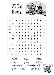 Free printable summer coloring pages. Summer Word Search Puzzles Best Coloring Pages For Kids