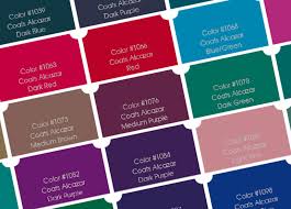 48 Conclusive Coats Astra Thread Color Chart