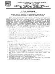 Contoh Soal Seleksi Jabatan Tinggi Pratama Contoh Soal Terbaru