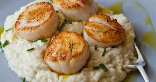 In a saucepan, melt 2 tablespoons butter over medium high heat. Barefoot Contessa Seared Scallops Potato Celery Root Puree