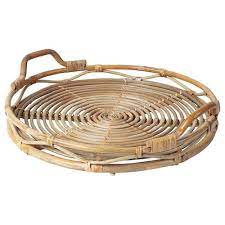 Put your coffee on the tray and a newspaper in the basket and bring it to your favorite place at home. Klipsk Bed Tray Turquoise Ikea Ikea Finds Boho Ikea Rattan