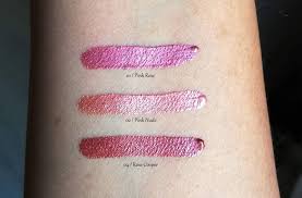 metals metallic shine lipgloss de golden rose or rose blog beaute cookies et biscuits