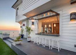 Even though they're the most expensive outdoor kitchens. Check Out 27 Beautiful Beach Inspired Patio Designs That You Can Incorporate On Your Own Outdoor Backyard Pa House Design Outdoor Kitchen Design House Exterior