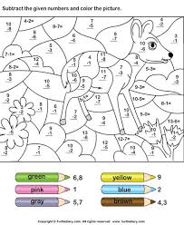 Who says math isn't fun? Addition 1st Grade Coloring Pages Learny Kids