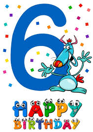 6 Geburtstag Cartoon Kartenentwurf In 2020 Gluckwunsche Kindergeburtstag Spruche Kindergeburtstag Gluckwunsche Geburtstag Kinder