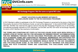 Dvc Exchange Into Rci Dvcinfo