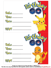 Http Theecofriendlyfamily Com 2016 07 Pokemon Go Free Printable Invitations Pokemon Invitations Printable Birthday Invitations Pokemon Birthday