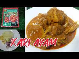 1/2 tsp garam masala (boleh didpati dikedai rempah kalau tiada gunakan serbuk kari daging). Cara Masak Kari Ayam Pekat Padu Youtube