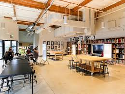 Nike S Blue Ribbon Studio Hollister Library Notice The Ping Pong Work Tables Work Table Table Home Decor