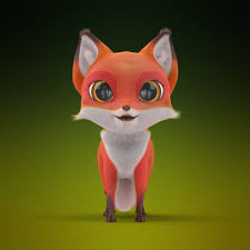 Cute Cartoon Fox Fur 3d Max Cute Cartoon Pictures Cute Cartoon Cartoon