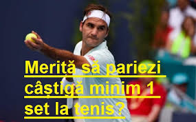 Joc, set, meci, jucător ………… asta e tenis pentru un iubitor de sport. MeritÄ SÄ Pariezi CaÈtigÄ Minim 1 Set La Tenis Bettinginside Ro