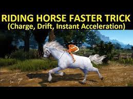 Riding Horse Faster Trick Cancel Drift Animation Fast Start Charge Drift Instant Accel Youtube