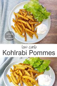 Kohlrabi Pommes Low Carb Rezepte Rezepte Mit Kohlrabi Gesunde Rezepte
