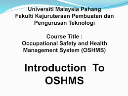 Other services kuala lumpur, eedunext offers a college management system in malaysia with multi campus management system and integrated learning mana. 1 Oshms Occupational Safety Health