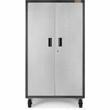 .these cabinets are as functional as they are stylish. Gladiator Ready To Assemble 66 In H Steel Rolling Garage Cabinet In Silver Tread Plate Galg36ckxg At Tractor Supply Co
