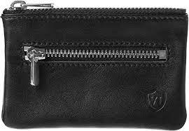 von heesen schlusseletui leder schwarz mit munzfach fur damen herren made in europe autoschlus schlusselmappe mappchen schlusseltasche