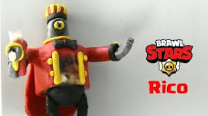 (deltarune megalovania starts playing) *ricochet has been pissed off. Rico Palomitero Brawl Stars Polymer Clay Youtube