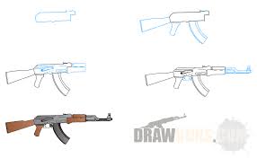How To Draw Guns Guns Drawing Guns Guns Sketch