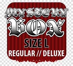 Size L Mystery Box Anti Ben Ali Label Sticker Logo Transparent Png Pngset Com