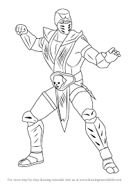 He is a mainstay of the soulcalibur series and one of the most iconic characters in the franchise. How To Draw Scorpion From Mortal Kombat Drawingtutorials101 Com Artofit