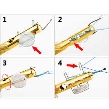 1pc Fishing Hook Tier Double Headed Needle Knots Tie Loop Tyer Tools Kit Fishing Line Knotter Tying Fishhook Needle Fishing Tool Fishing Tools Aliexpress