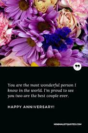 You are the most wonderful person I know in the world. I'm proud to see you  two are the best couple eve… in 2023 | Happy anniversary, Birthday wish for  husband, Anniversary