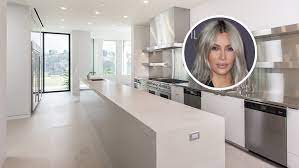 The house underwent a 650sqm extension that features a recording studio and basketball court for yeezy plus a glam room for the reality tv star, e news reports. Kim And Kanye Sell Modern Mansion In Bel Air Variety