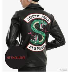 Riverdale Southside Serpents Faux Leather Jacket Hot Topic Exclusive Mens Fashion Edgy Mens Designer Fashion Stylish Mens Fashion