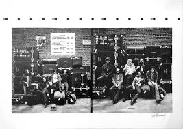 They'd played both clubs by. Allman Brothers Band Alternate At Fillmore East Album Cover Proofs Signed By Jim Marshall