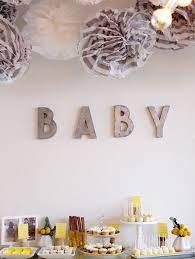 Pin By Kergy On Ayesha S Soon To Be Baby Shower Baby Shower Brunch Modern Baby Shower Baby Shower Inspiration