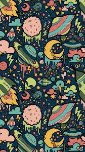 A collection of the top 49 hd art wallpapers and backgrounds available for download for free. Download Hintergrundbild 938x1668 Textur Muster Aliens Raketen Raum Iphone 07 08 6s 6 Fur Graffiti Wallpaper Iphone Pop Art Wallpaper Hippie Wallpaper