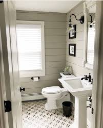 Farmhouse bathroom backsplash ideas you really should see. Small Bathroom Shiplap Bathroom Wall