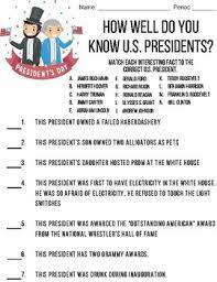 American english makes no sense. President Trivia Worksheets Teaching Resources Tpt