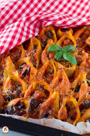Conchiglioni Ripieni Alla Norma Pasta Al Forno Con Melanzane E Ricotta Alla Siciliana