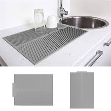 Rubber mats from rubber flooring inc are low in cost and high in quality. Silicone Dish Draining Mat Non Slip Rubber Utensil Drying Board Kitchen Pad Buy At A Low Prices On Joom E Commerce Platform