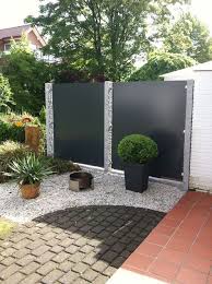 Sichtschutz No 2 Sichtschutz Garten Gartendekoration Kleine Hinterhofgarten