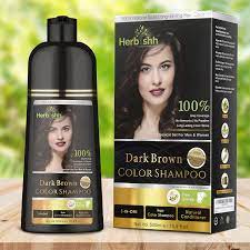 This hair color chart reads from warmest tone to coolest tone. Buy Herbishh Hair Color Shampoo For Gray Hair Natural Hair Dye Shampoo Colors Hair In Minutes Long Lasting 500 Ml 3 In 1 Hair Color Ammonia Free Herbishh Dark Brown Online In Vietnam B08qxb1blf
