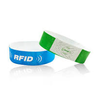 Pulseras desechables RFID personalizadas RFID Tyvek Event ...