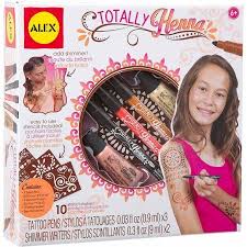 Alex Spa Totally Henna Walmart Com Henna Kit Henna Tattoo Kit Tattoo Kits