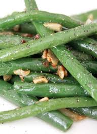 Balsamic Green Beans Cooked In Olive Oil With Garlic Vinegar Onion Powder Salt Freshly Cracked Black Pepper Veggie Dishes Veggie Recipes Recipes