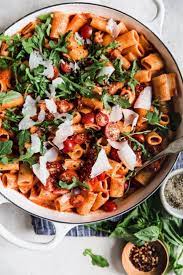 Pasta With Creamy Parmesan Tomato Sauce On The Feedfeed Easy Pasta Recipes Easy Pasta Sauce Easy Pasta