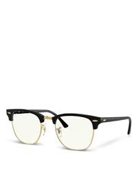 Ray Ban Unisex Square Blue Light Glasses 49mm Jewelry Accessories Bloomingdale S Glasses Ray Bans Light Blue