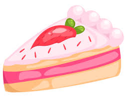 When the cake is just about cooled, mix the sliced strawberries, jam, and sugar together. A Slice Of Strawberry Cake By Cutekhay On Deviantart
